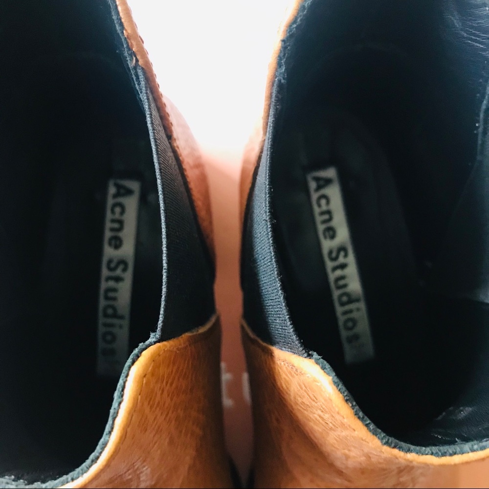 SOLD Acne Jensen Ochre Boots - Picture 3 of 8